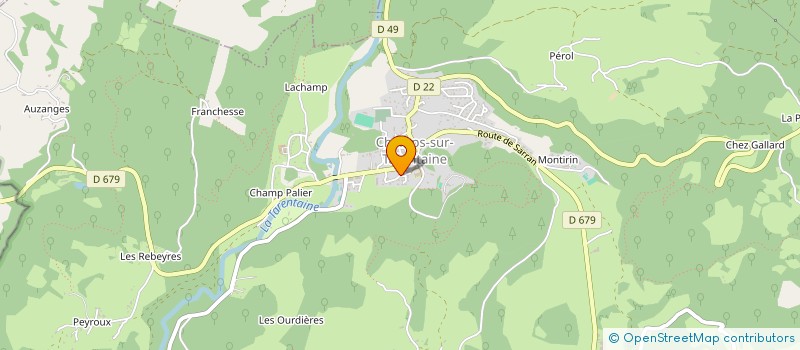 localisation de l'entreprise MADAME KATHLEEN SOUCHET à CHAMPS-SUR-TARENTAINE-MARCHAL