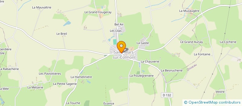 localisation de l'entreprise MADAME KATHLEEN TERESA MCGOUGH  SAINT-MARS-SUR-COLMONT