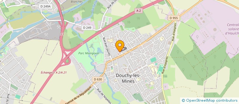 localisation de l'entreprise MADAME KATHLEEN VECKENS à DOUCHY-LES-MINES