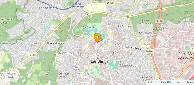 localisation de l'entreprise MADAME KATHLEEN VESANES  LES ULIS