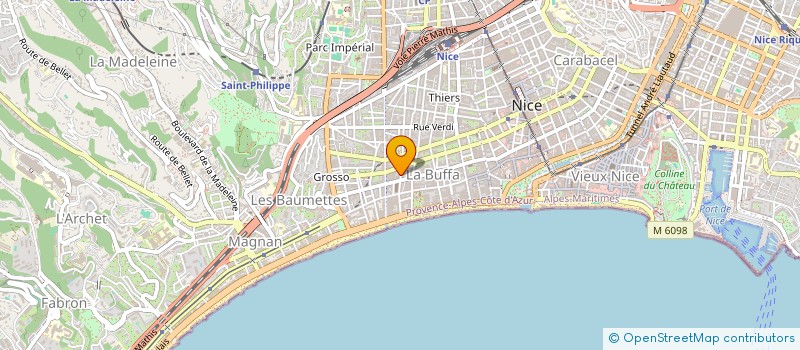 localisation de l'entreprise MADAME KATHLYN PIALA à NICE