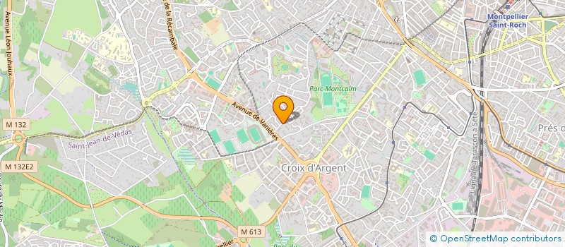 localisation de l'entreprise MADAME KATHRIN CHRISTIAN  MONTPELLIER