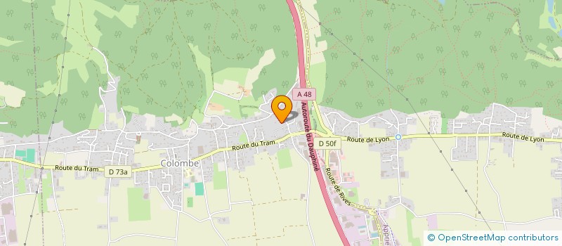 localisation de l'entreprise MADAME KATHRINE MASSAT  COLOMBE