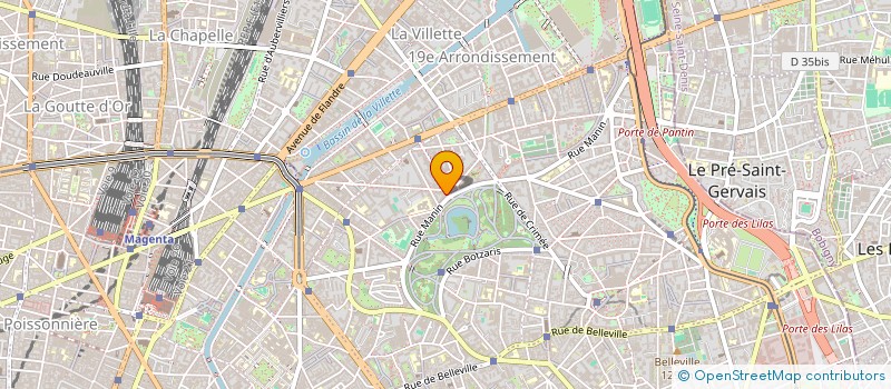 localisation de l'entreprise MADAME KATHRINE NEDREJORD  PARIS