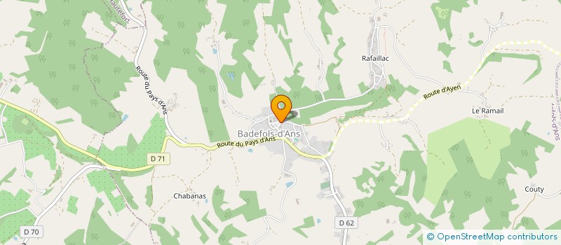 localisation de l'entreprise MADAME KATHRYN CLAYTON  BADEFOLS-D'ANS