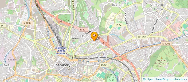 localisation de l'entreprise MADAME KATHRYN HART  CHAMBERY