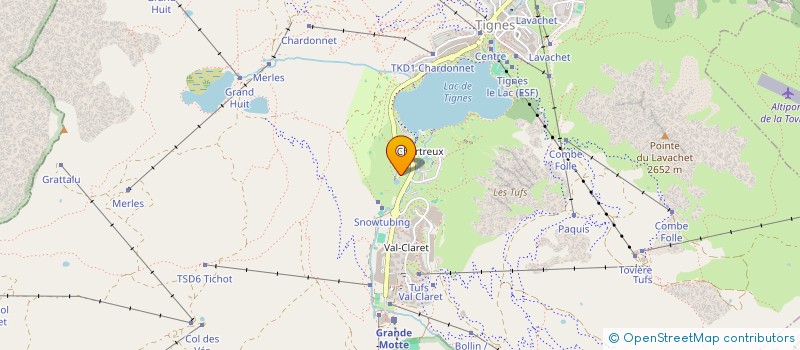 localisation de l'entreprise MADAME KATHRYN HITCH  TIGNES