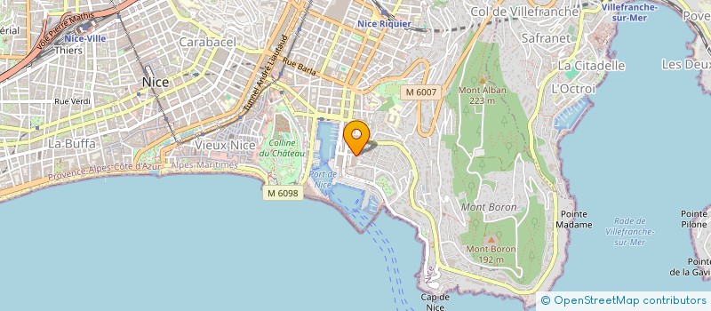 localisation de l'entreprise MADAME KATHRYN JAMES à NICE