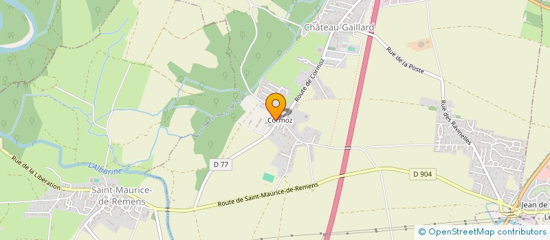 localisation de l'entreprise MADAME KATHRYN MASON à CHATEAU-GAILLARD