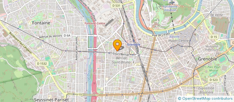 localisation de l'entreprise MADAME KATHRYN SANDERCOCK à GRENOBLE