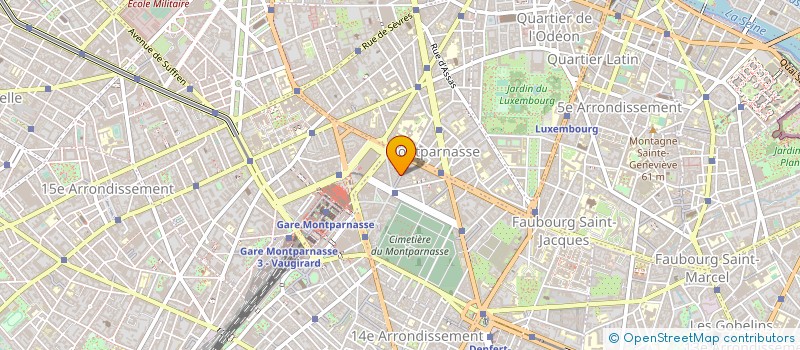 localisation de l'entreprise MADAME KATHY CABRISSEAU  PARIS