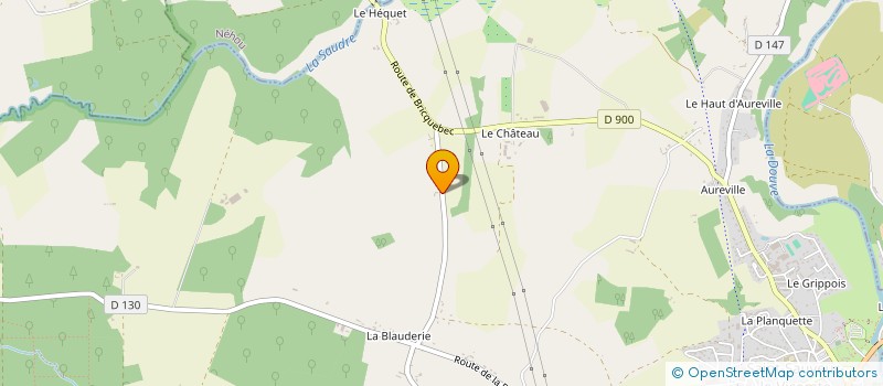 localisation de l'entreprise MADAME KATHY GODEFROY BIHEL  SAINT-SAUVEUR-LE-VICOMTE