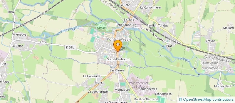 localisation de l'entreprise MADAME KATHY GOMES à PONT-DE-VEYLE