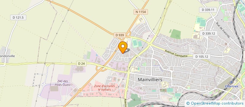 localisation de l'entreprise MADAME KATHY HACHE à MAINVILLIERS
