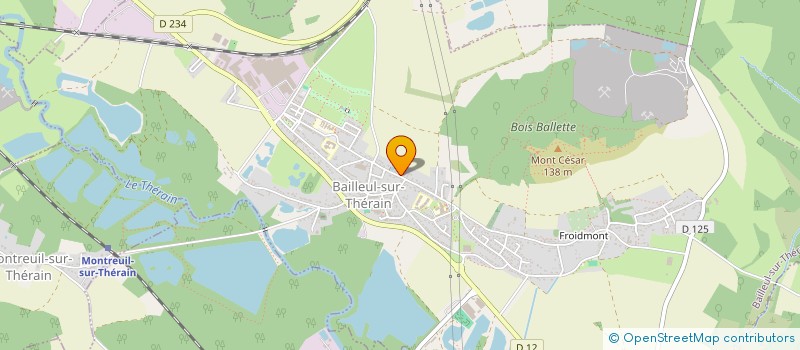 localisation de l'entreprise MADAME KATHY HOG  BAILLEUL-SUR-THERAIN