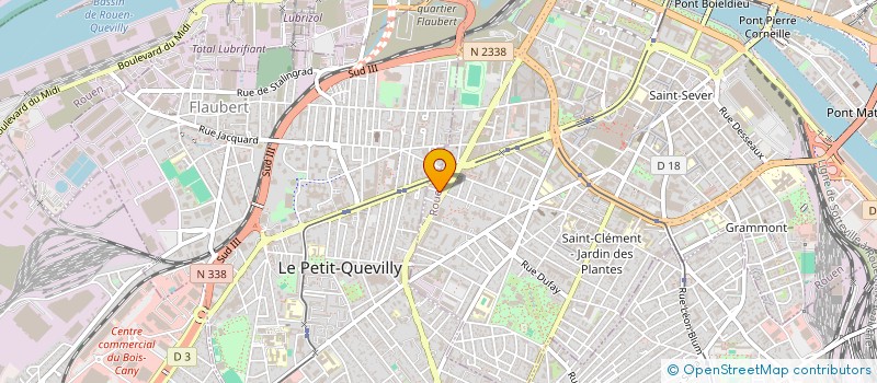 localisation de l'entreprise MADAME KATHY LEFORT  ROUEN