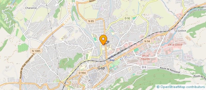 localisation de l'entreprise MADAME KATHY LELOUP  GAP