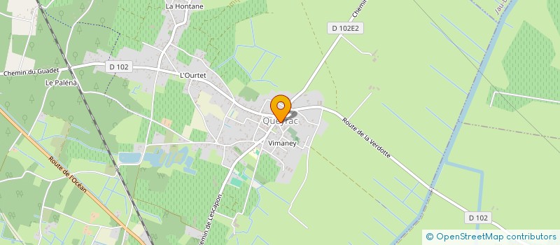 localisation de l'entreprise MADAME KATHY LUSSAC  BEGADAN