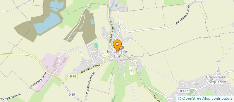 localisation de l'entreprise MADAME KATHY MALTERRE  FONTAINE-LE-DUN