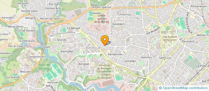 localisation de l'entreprise MADAME KATHY MONPIERRE à BREST