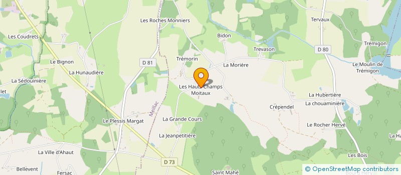 localisation de l'entreprise MADAME KATHY MUSSET  COMBOURG