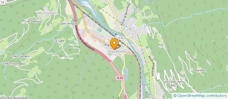 localisation de l'entreprise MADAME KATHY OSTHEIMER  VAL-D'ARC