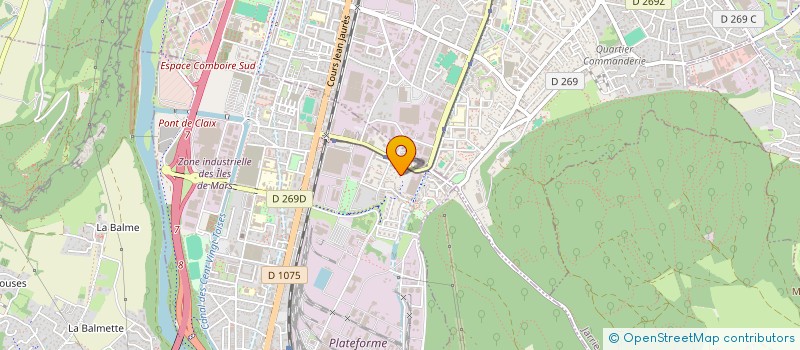 localisation de l'entreprise MADAME KATHY OTERO  LE PONT-DE-CLAIX