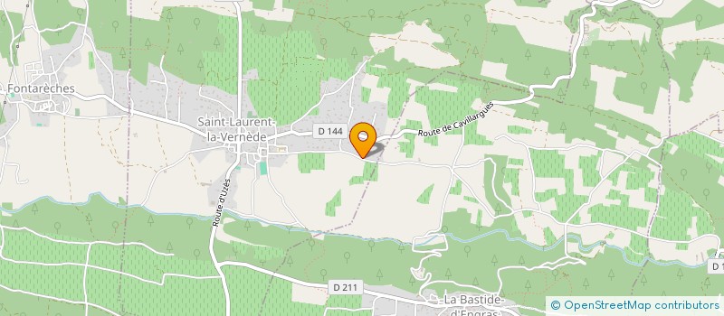 localisation de l'entreprise MADAME KATHY PERALES  SAINT-LAURENT-LA-VERNEDE