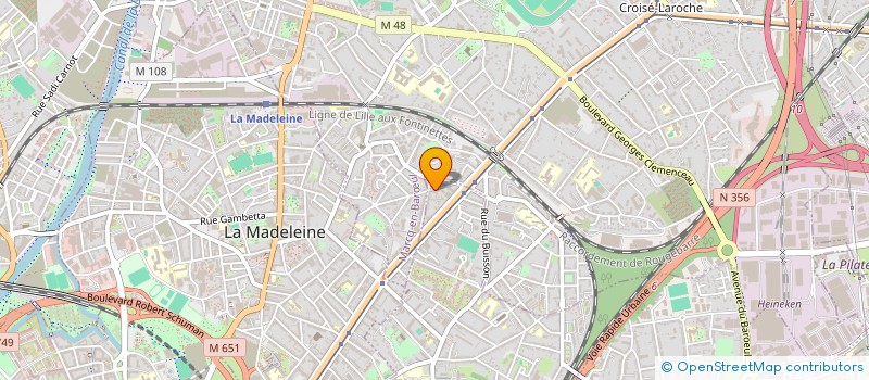 localisation de l'entreprise MADAME KATHY PIETERS à LILLE