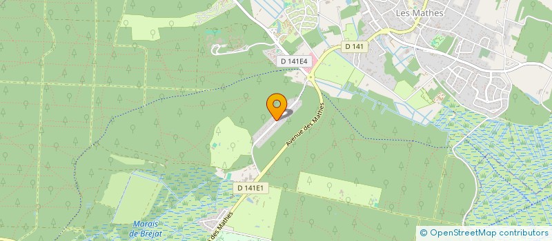 localisation de l'entreprise MADAME KATHY SANCHEZ  LES MATHES