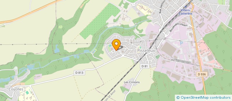 localisation de l'entreprise MADAME KATHY VASSAUX  VILLERS-COTTERETS