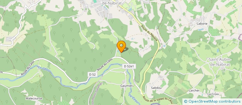 localisation de l'entreprise MADAME KATHYA PUECH  SAINT MARTIAL DE NABIRAT