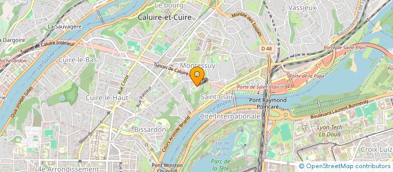 localisation de l'entreprise MADAME KATHYE CASTARD  CALUIRE-ET-CUIRE