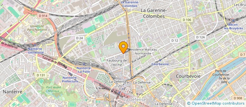 localisation de l'entreprise MADAME KATI LUPP à COURBEVOIE