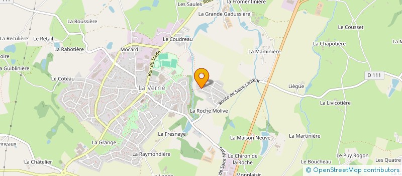 localisation de l'entreprise MADAME KATIA ABBATE à CHANVERRIE