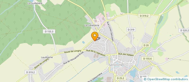 localisation de l'entreprise MADAME KATIA ALEXANDRE à SENONCHES