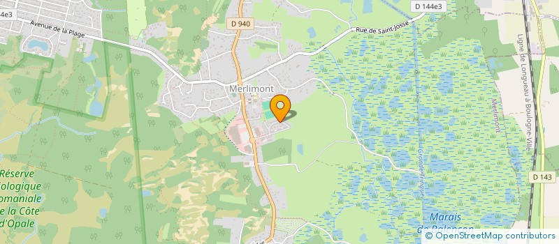 localisation de l'entreprise MADAME KATIA AMARA  MERLIMONT