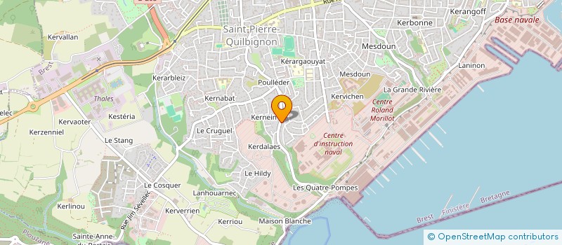 localisation de l'entreprise MADAME KATIA ANTONOFF  BREST