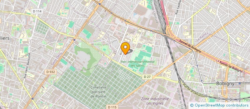 localisation de l'entreprise MADAME KATIA AOUISSI  BOBIGNY