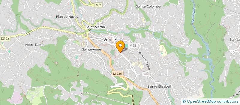 localisation de l'entreprise MADAME KATIA ARBONA à VENCE