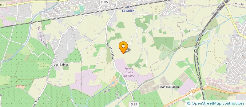 localisation de l'entreprise MADAME KATIA ARTRU  LE SOLER