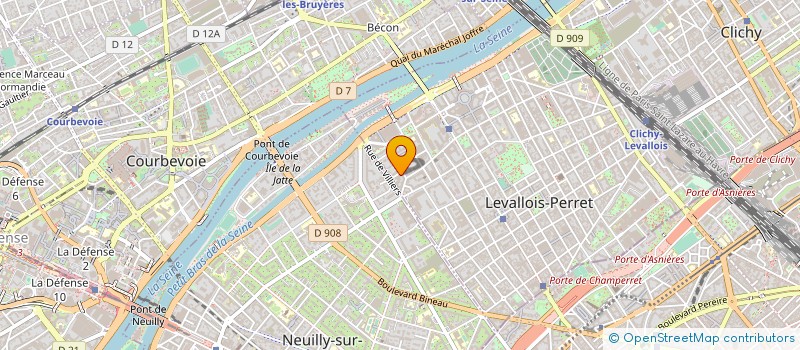 localisation de l'entreprise MADAME KATIA ATMANI à LEVALLOIS-PERRET