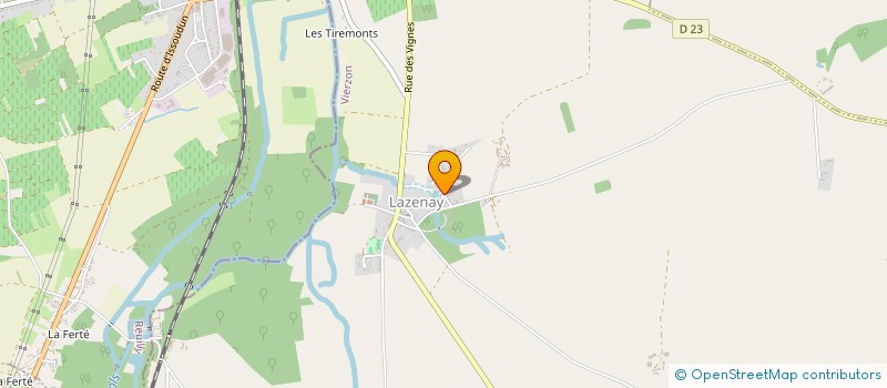 localisation de l'entreprise MADAME KATIA BARDET  LA CHAPELLE-DE-BRAIN