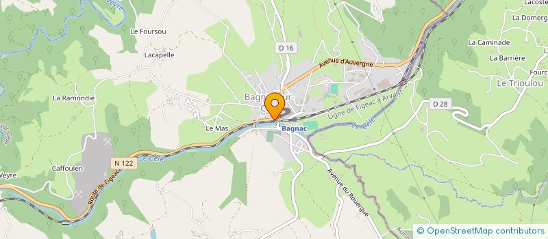 localisation de l'entreprise MADAME KATIA BARONIO à BAGNAC-SUR-CELE