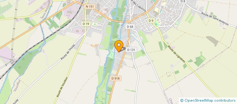 localisation de l'entreprise MADAME KATIA BARTHELEMY à ISSOUDUN