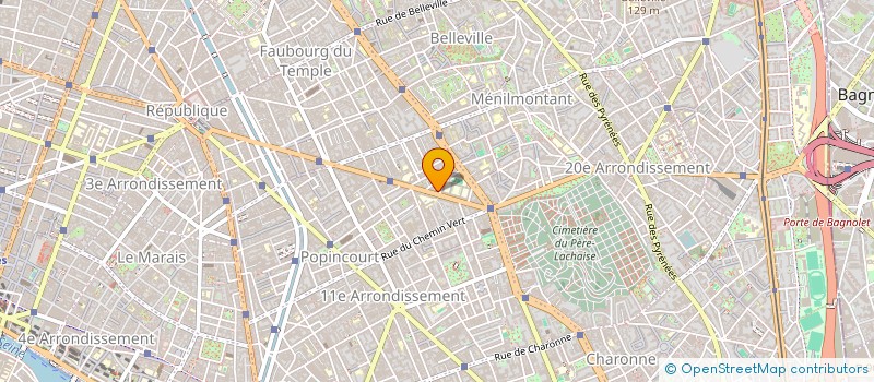 localisation de l'entreprise MADAME KATIA BECHNAINOU  PARIS