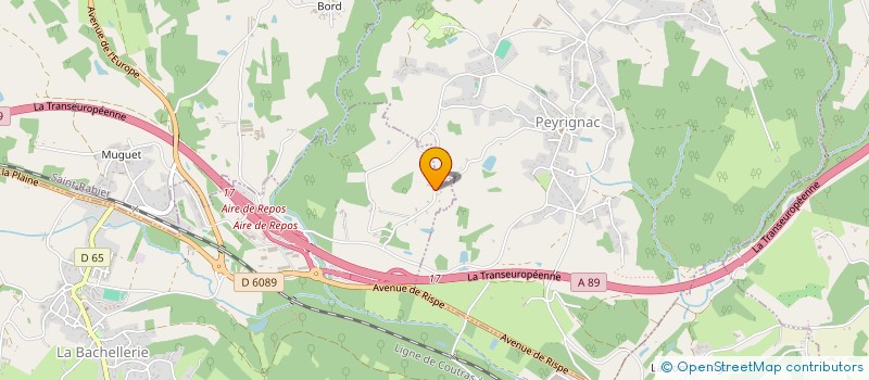 localisation de l'entreprise MADAME KATIA BERNARD  LIMEYRAT