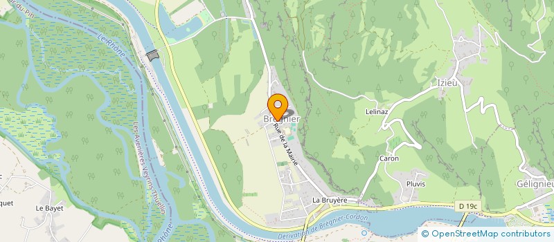 localisation de l'entreprise MADAME KATIA BIANCO-LEVRIN  BREGNIER-CORDON