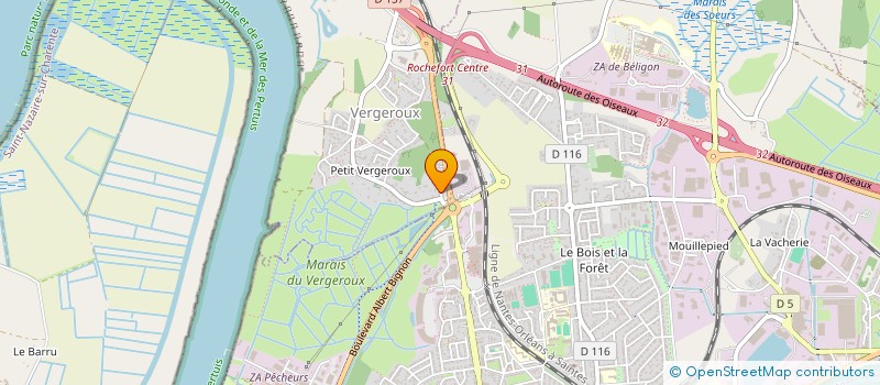 localisation de l'entreprise MADAME KATIA BILLEAU  VERGEROUX