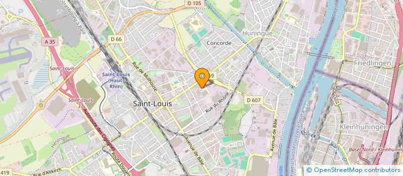 localisation de l'entreprise MADAME KATIA BISEGNA à SAINT-LOUIS